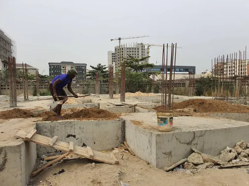 Semi-detached duplexes and flats project photograph